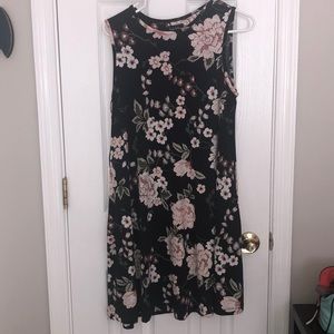 Floral tank top dress